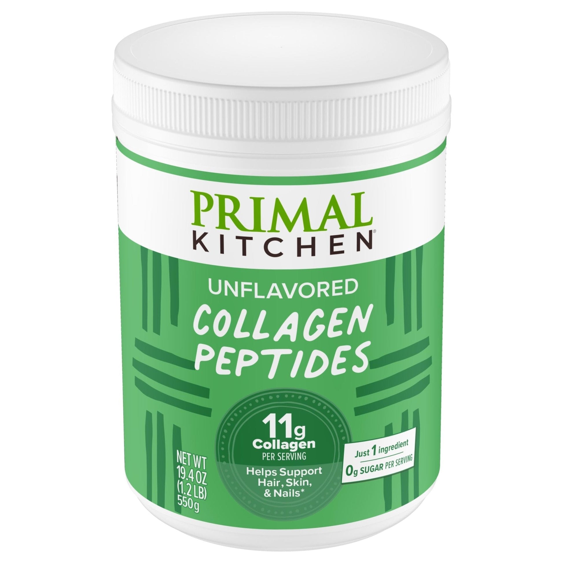 Primal Kitchen Collagen Peptides, Unflavored Collagen Powder, 1.2 Pounds - Maple Wellness Supplements