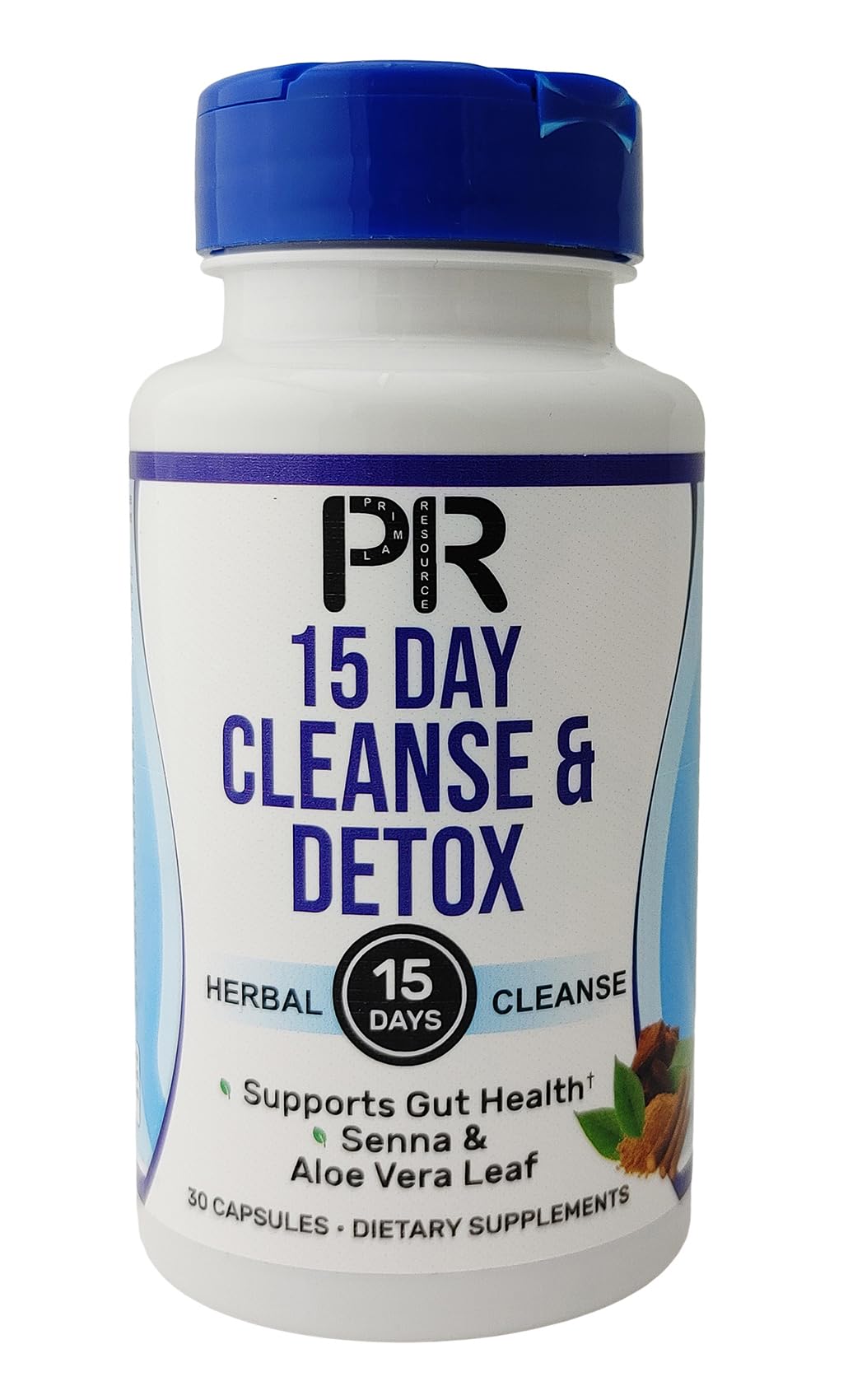 PRIMAL RESOURCE 15 Day Cleanse & Detox – Supports Digestive Health, Regularity & Gut Cleanse –Herbal with Probiotics - Maple Wellness Supplements