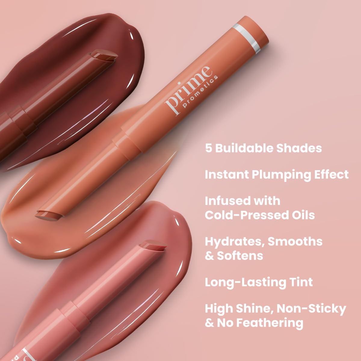 PrimeLip Plumping Lip Balm NEW (Soft Petal) - Maple Wellness Supplements