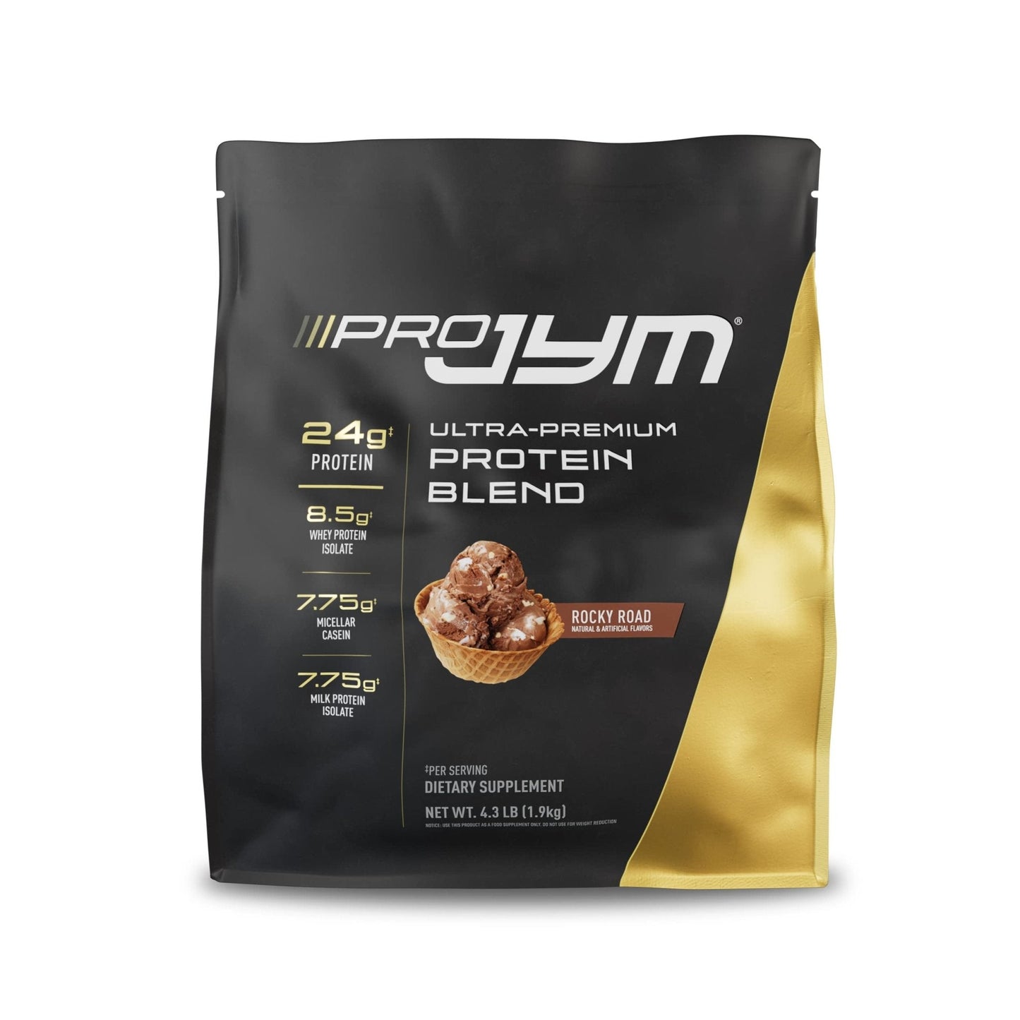 Pro JYM Protein Powder - Egg White, Milk, Whey Protein Isolates & Micellar Casein - Maple Wellness Supplements