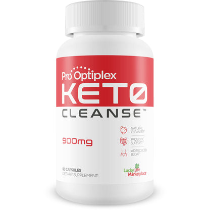 Pro Optiplex Keto Cleanse - Cleanse & Detox Naturally - Herbal Keto Cleanse with Probiotic - Maple Wellness Supplements