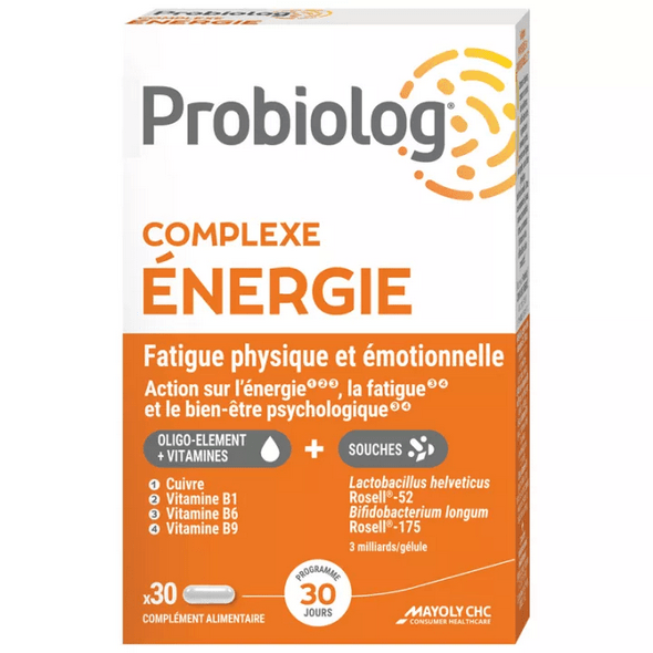 Probiolog Energy Complex 30 tablets Mayoly - Maple Wellness Supplements