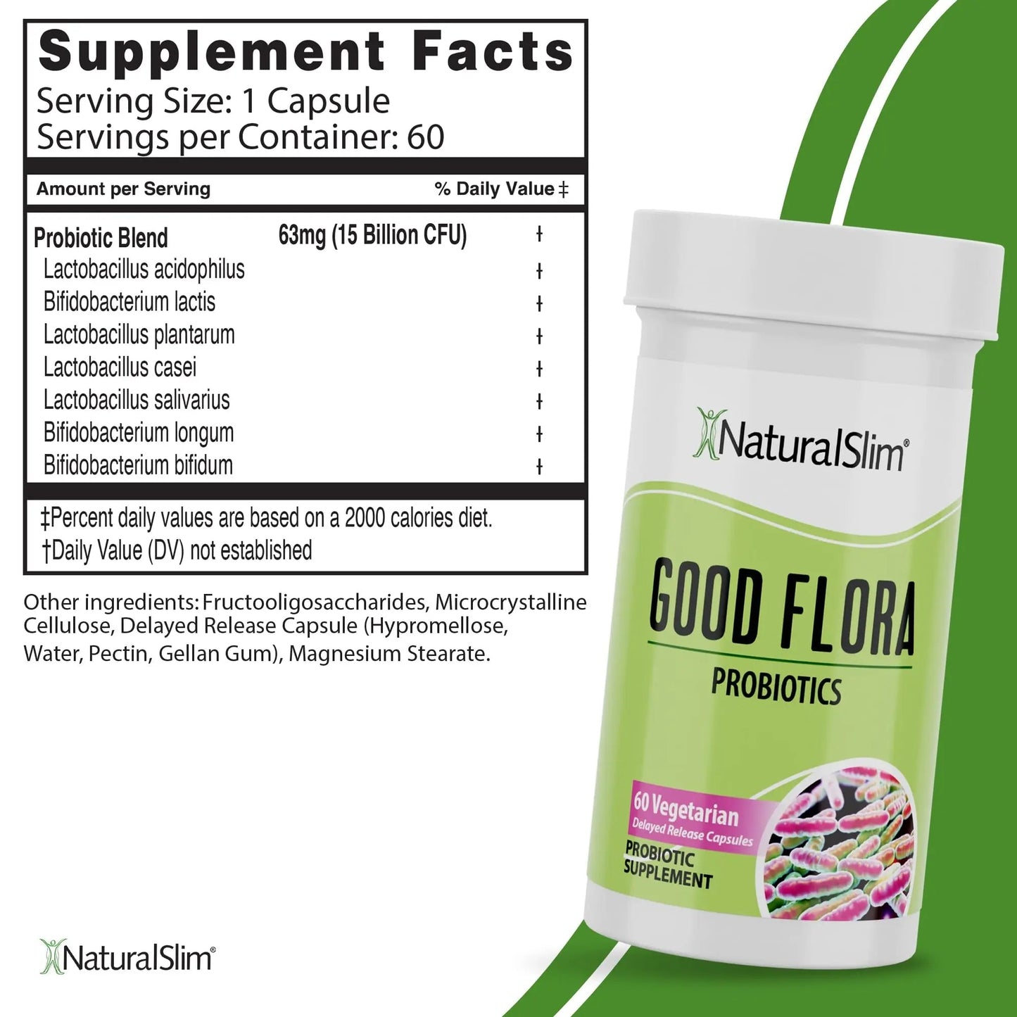Probiotic Nutritional Supplements Gentle Formula Pro Biotics for Gut Health, Digestive Health, Immune Support, & De-Bloating for Women & Men, 7 Powerful Probiotic Strains, 60 Vegetarian Capsules 3 Pk - Maple Wellness Supplements