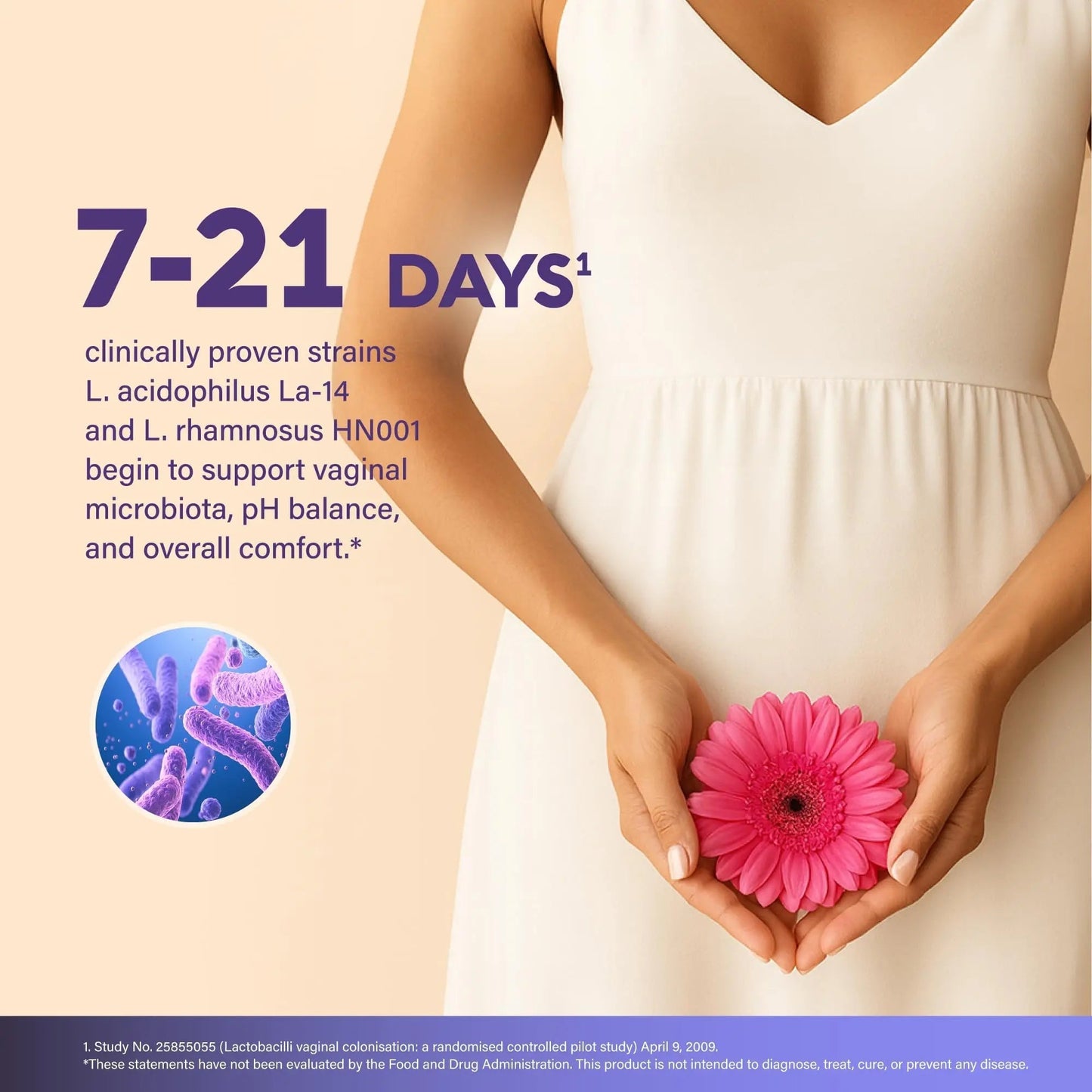 Probiotics for Women 50 Billion CFU - Vaginal Probiotics Clinically Proven for Yeast & pH Balance - Digestion & Bloating Relief - 8 Strains + Prebiotics - Delay Release - Made in USA, 30 Capsules - Maple Wellness Supplements