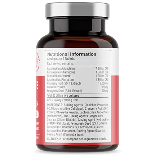 Probiotics for Women - Comprehensive Bio Cultures for Women's Intimate Flora, 20 Billion - Maple Wellness Supplements