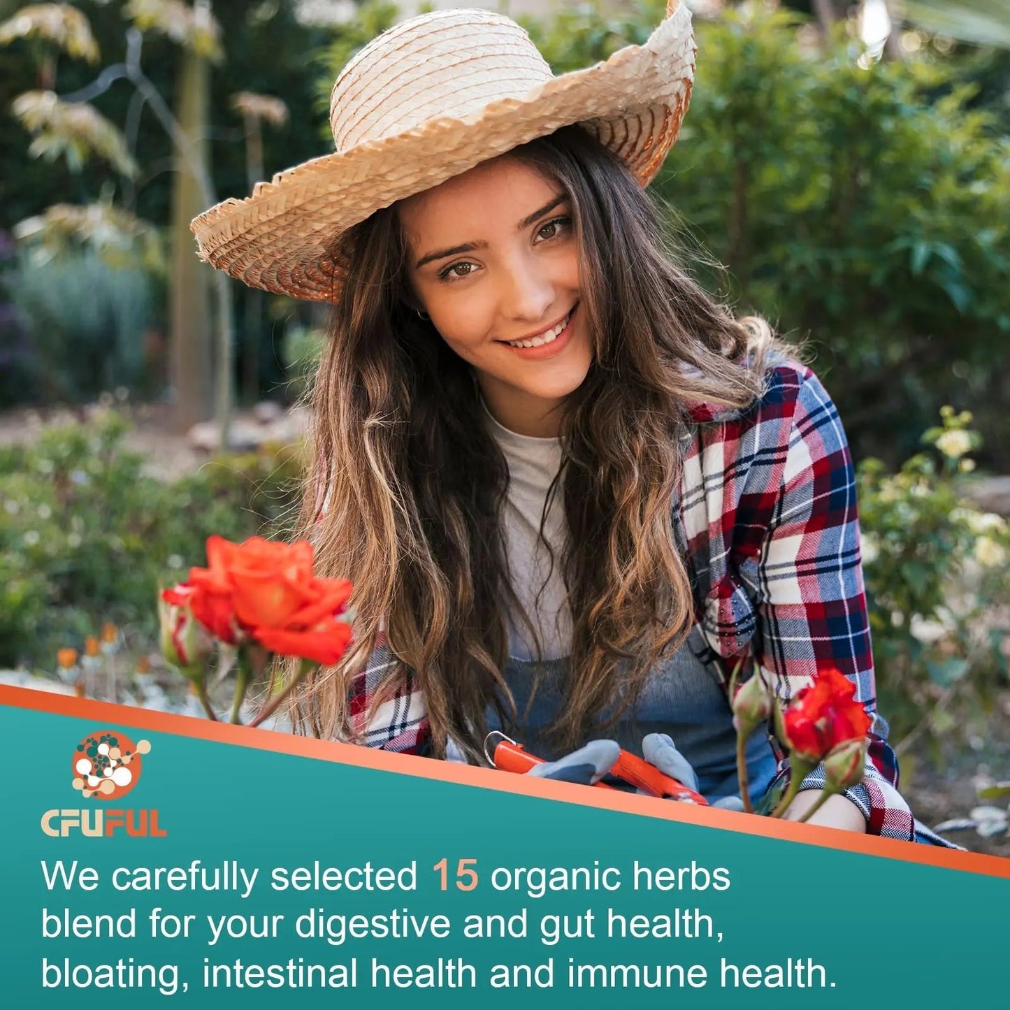 Probiotics for Women & Men - 300 Billion CFU, 24 Strains Probiotic + 15 Organic Herbs Prebiotics Blend, for Overall Digestive Gut Health, Immune, Constipation & Bloating, Shelf Stable - 4 Month Supply - Maple Wellness Supplements