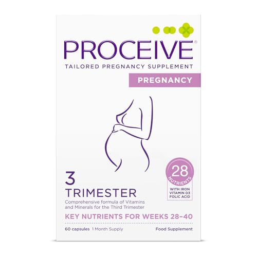 Proceive® Pregnancy Trimester 3 (28 Weeks) Pregnancy Vitamin & Mineral Supplements - Maple Wellness Supplements