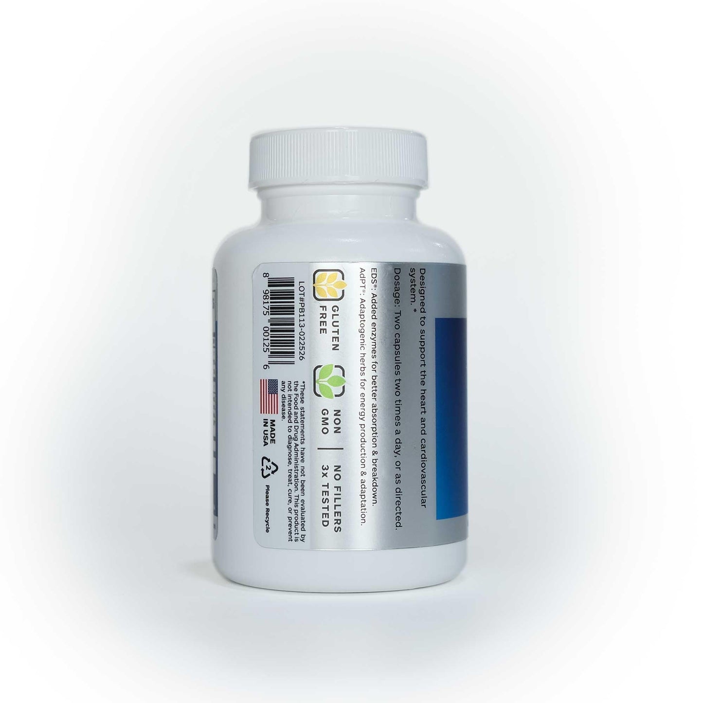 Professional Botanicals Cardio-CoQ CoQ10 - Vegan Formulated Coenzyme Q10 with Hawthorne Berry Valerian Root and Cayenne Pepper - 60 vegetarian capsules - Maple Wellness Supplements