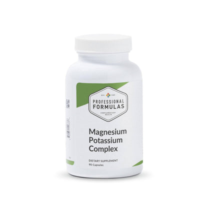 Professional Formulas Magnesium Potassium Complex – Highly Absorbable Magnesium (Malate & Citrate) and Potassium Citrate – Supports Healthy Muscle, Nerve, Heart, and Electrolyte Balance – 90 Capsules - Maple Wellness Supplements