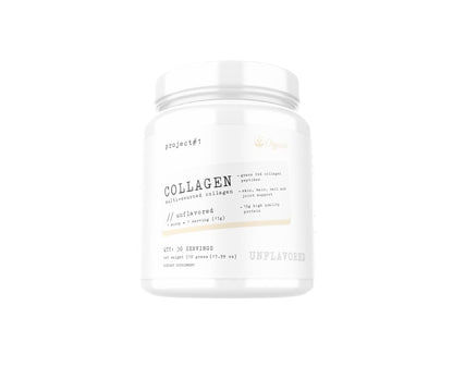 Project 1 Nutrition Multi-Sourced Collagen Powder | Grass-Fed Peptides for Skin, Hair - Maple Wellness Supplements