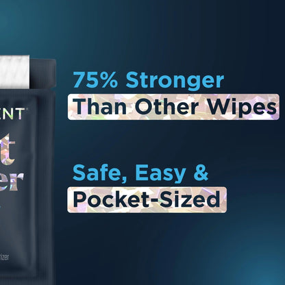 Promescent Delay Wipes Sexual Enhancer for Men to Last Longer in Bed, Extended Climax Control with Benzocaine for Male Genital Desensitizing - Increase Duration (7 Count) - Maple Wellness Supplements