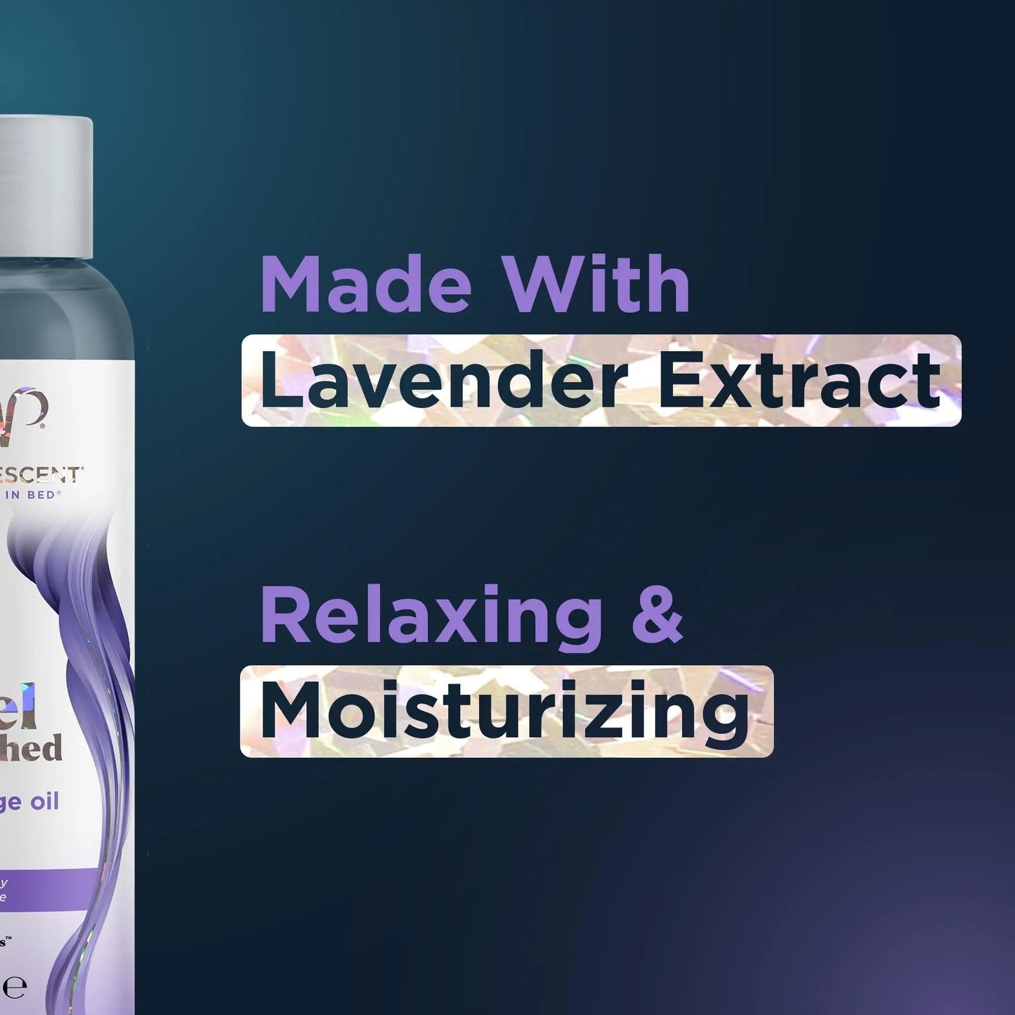 Promescent Lavender Massage Oil for Massage Therapy, Massage Oils for Date Night, Premium Lavender Body Oil for Men & Women to Relieve Stress & Sore Muscles, Essential Oils for Skin (4 oz) - Maple Wellness Supplements