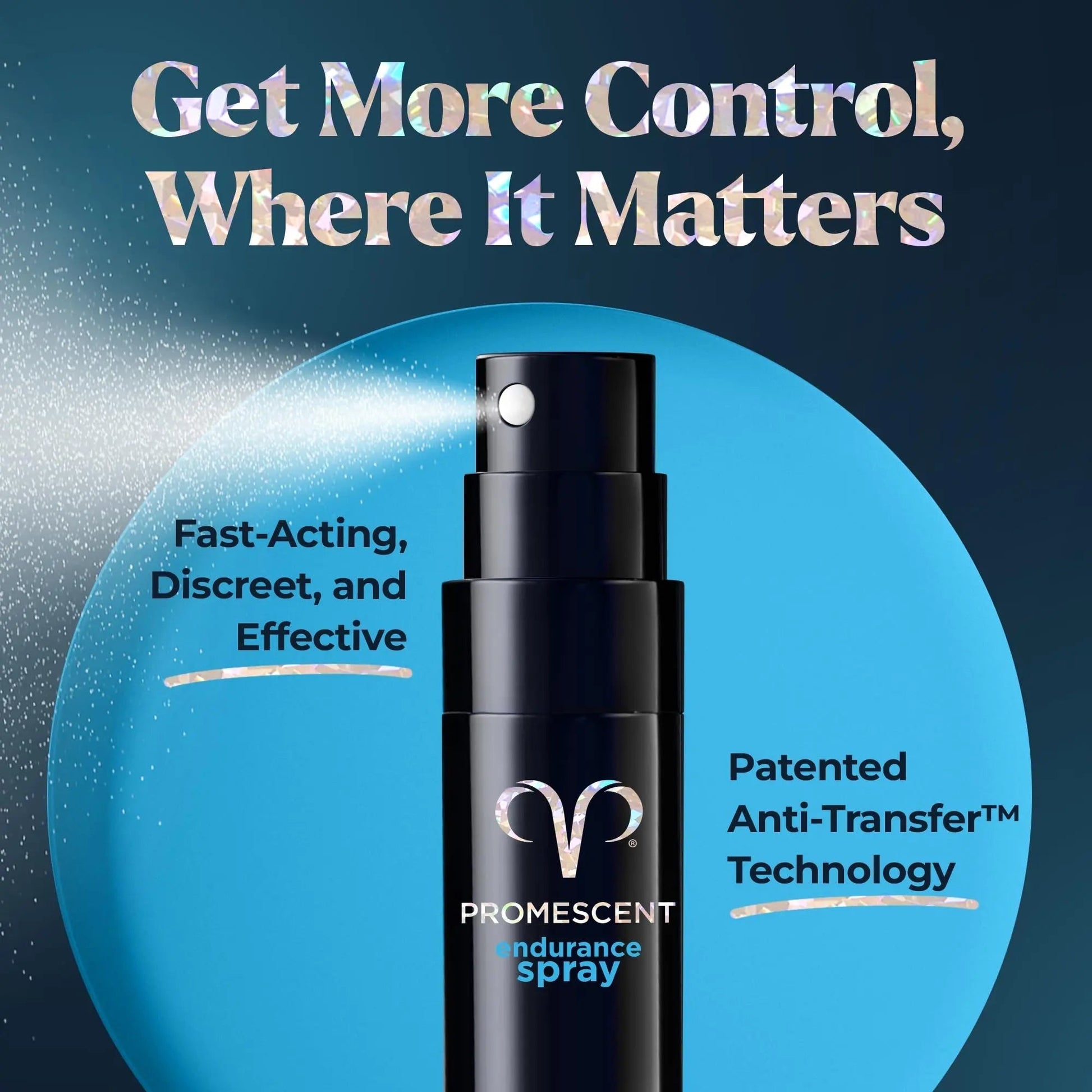Promescent Prolonging Delay Spray for Men Unique Topical Lidocaine Formula for Better and Maximized Sensation and Climax (3 Travel Size Pack) - Size 2.6 ml - Maple Wellness Supplements