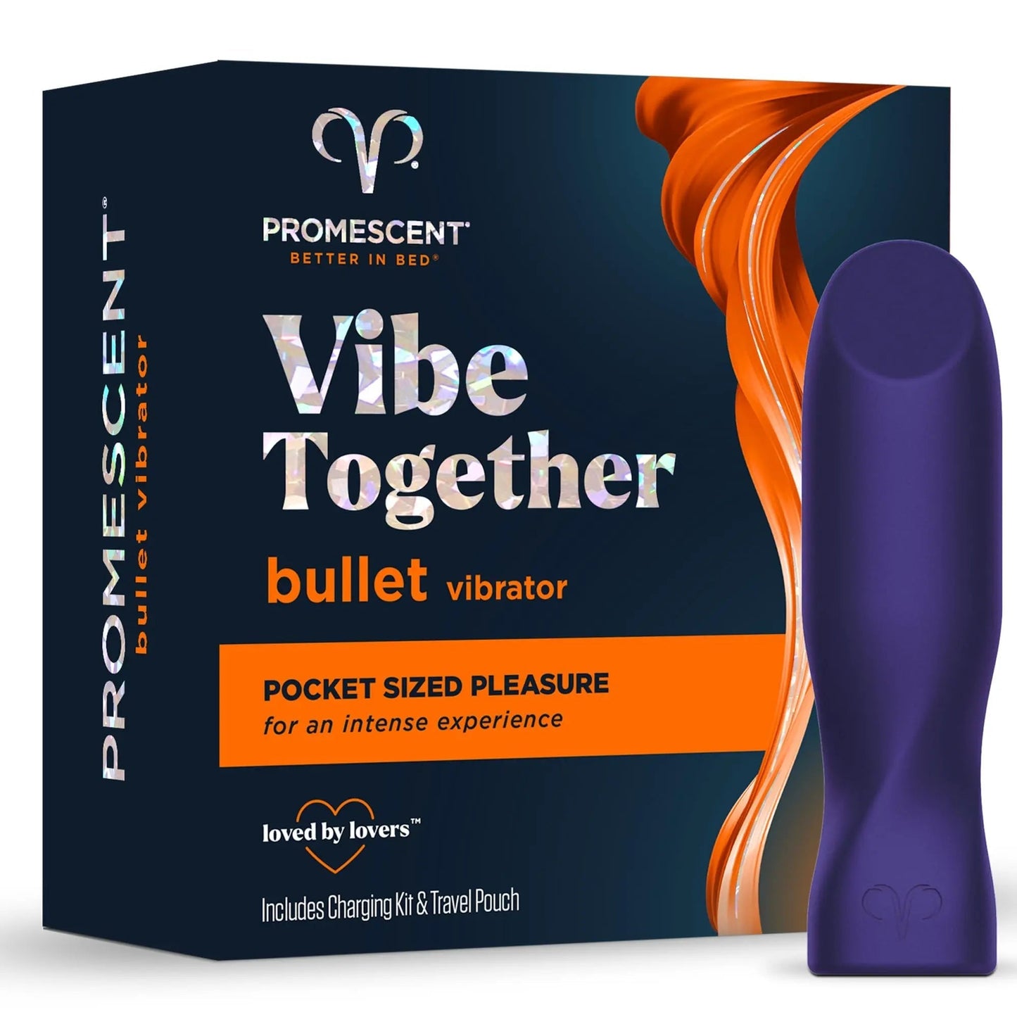 Promescent Vibrator Bullet with 27 Play Modes, Compact Vibrator Wand, Discreet Womens Sex Toys with Multiple Stimulation Settings, Pure Pleasure Sex Toy, Clitoral Stimulator for Women - Maple Wellness Supplements