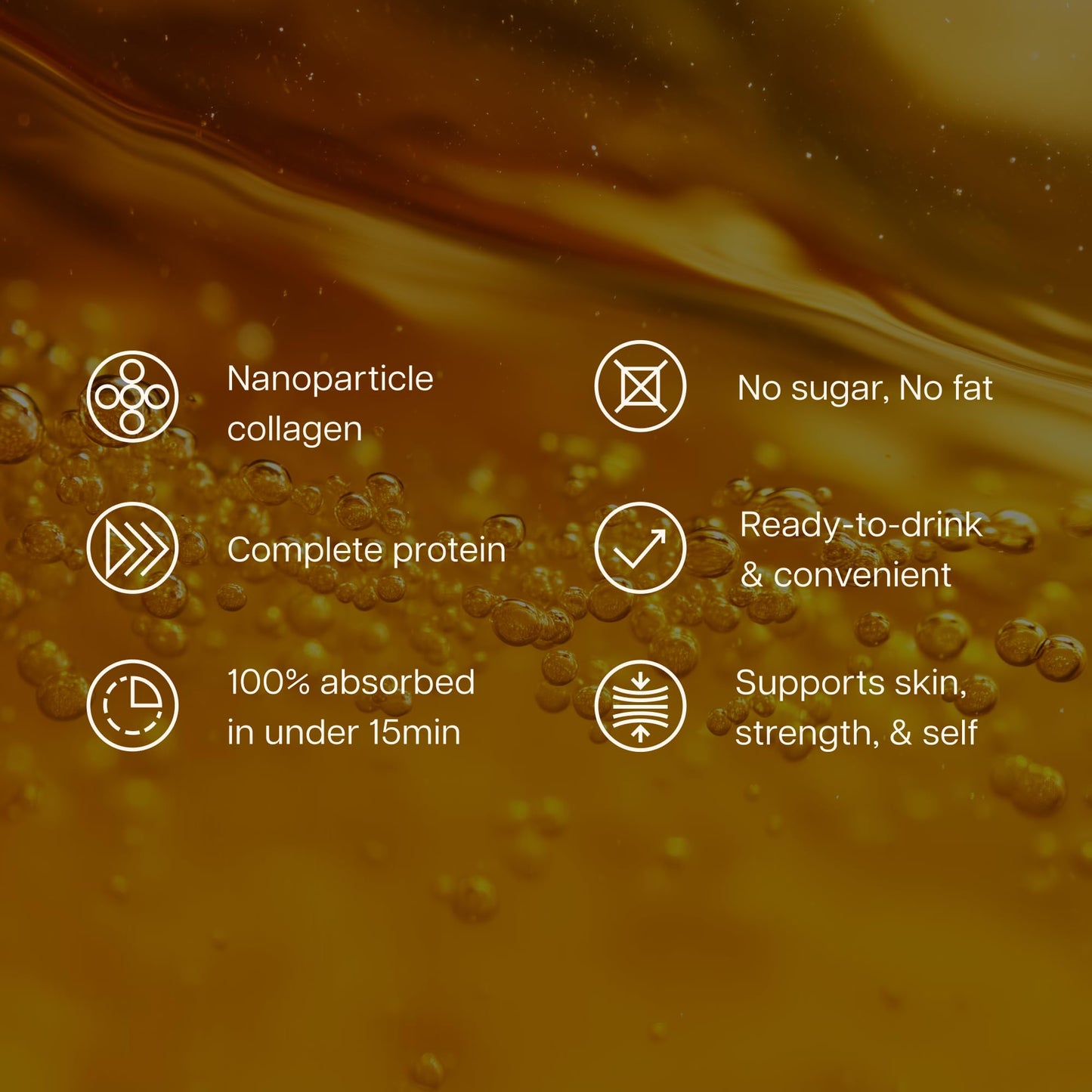 ProT Gold Liquid Collagen Protein Shot, 17g Clear Protein Nano-Hydrolyzed Grass Fed Collagen, 2g Arginine for Wound Support, Gluten Free, Sugar Free, 0g Carbs, Orange Creme, 1 fl oz, 24 Pack - Maple Wellness Supplements