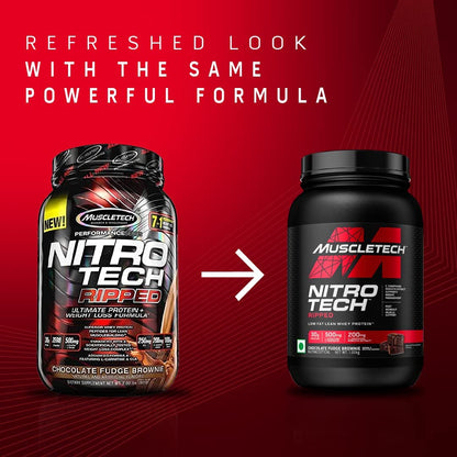 Protein Powder for Weight Loss |MuscleTech Nitro-Tech Ripped |Whey Protein Powder - Maple Wellness Supplements