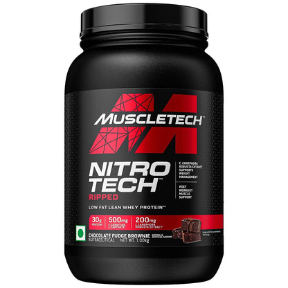 Protein Powder for Weight Loss |MuscleTech Nitro-Tech Ripped |Whey Protein Powder - Maple Wellness Supplements