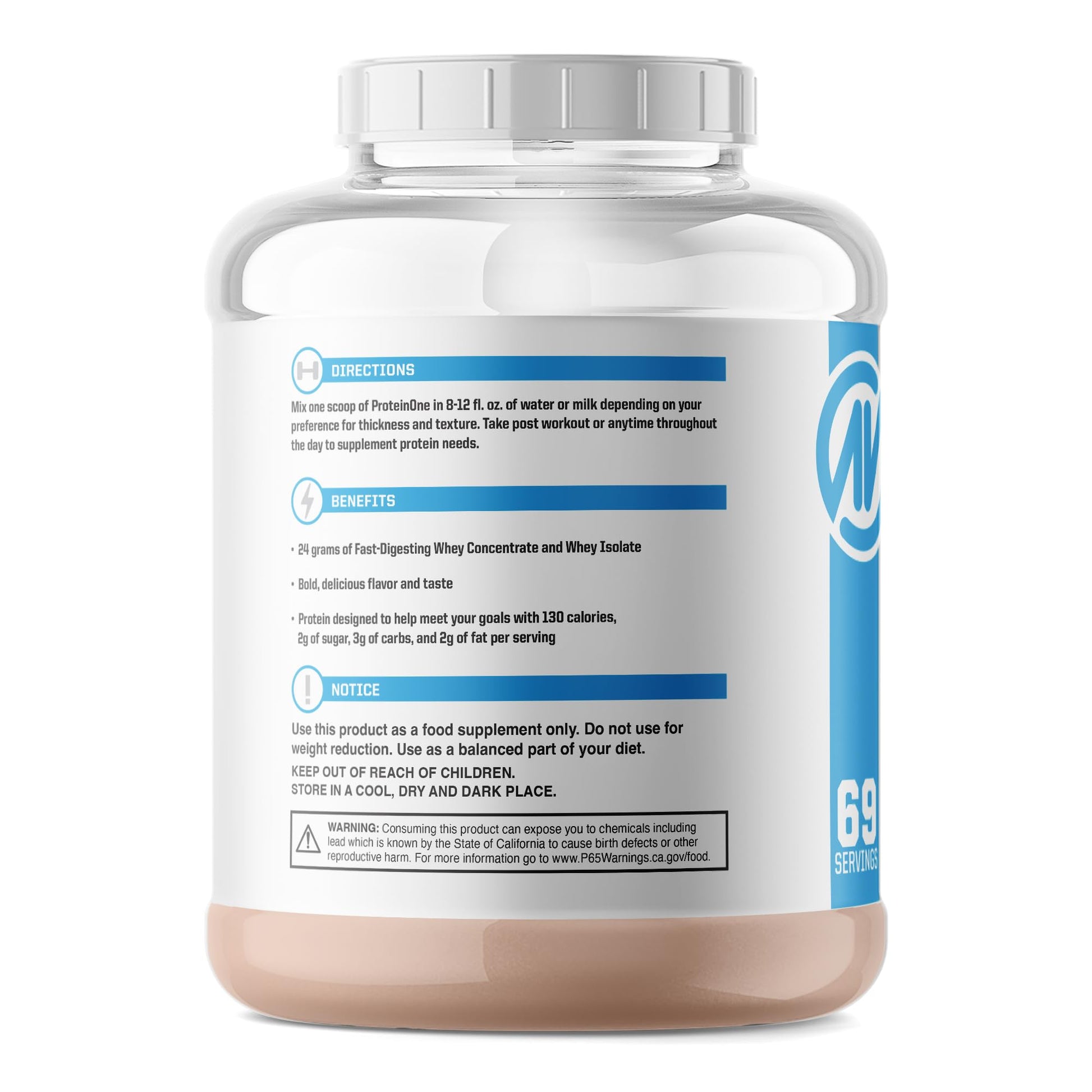 ProteinOne Whey Protein by NutraOne —Promote Recovery and Build Muscle - Maple Wellness Supplements