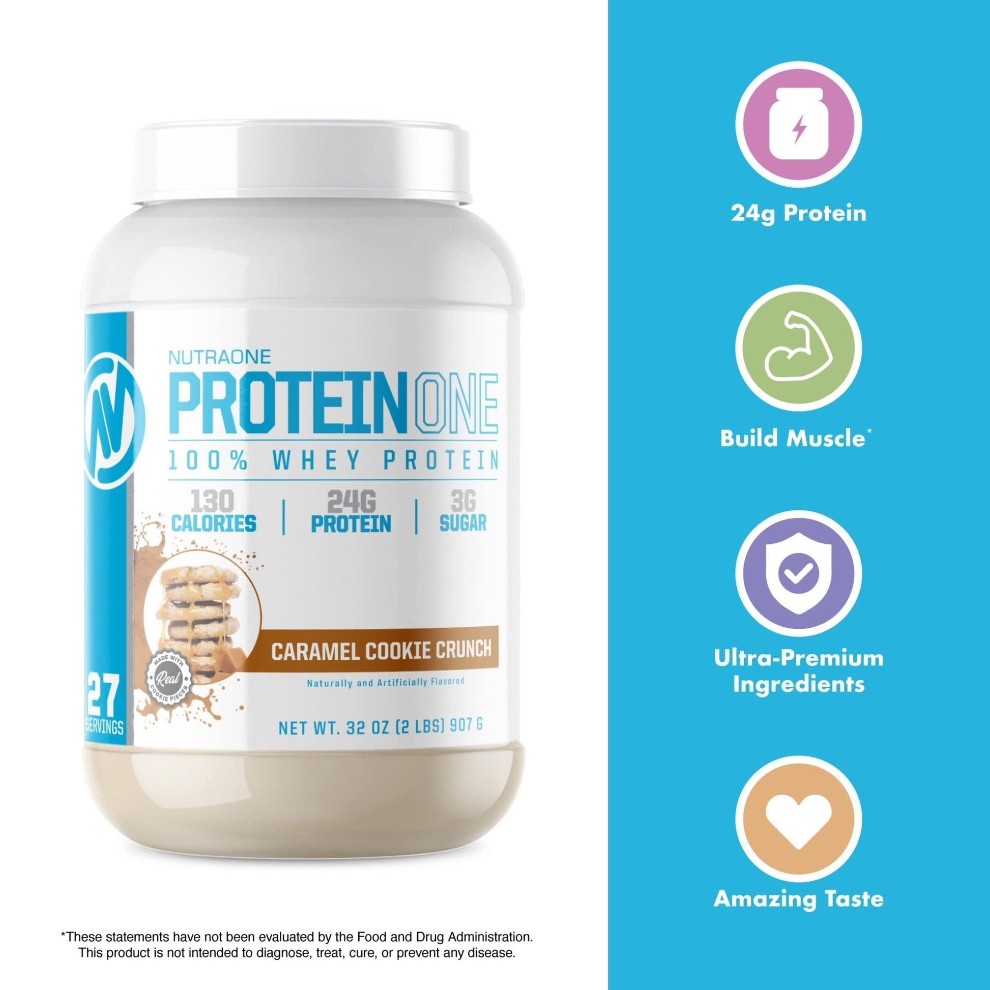 ProteinOne Whey Protein by NutraOne —Promote Recovery and Build Muscle - Maple Wellness Supplements
