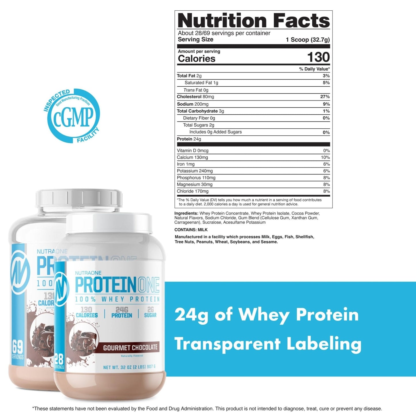 ProteinOne Whey Protein by NutraOne —Promote Recovery and Build Muscle - Maple Wellness Supplements