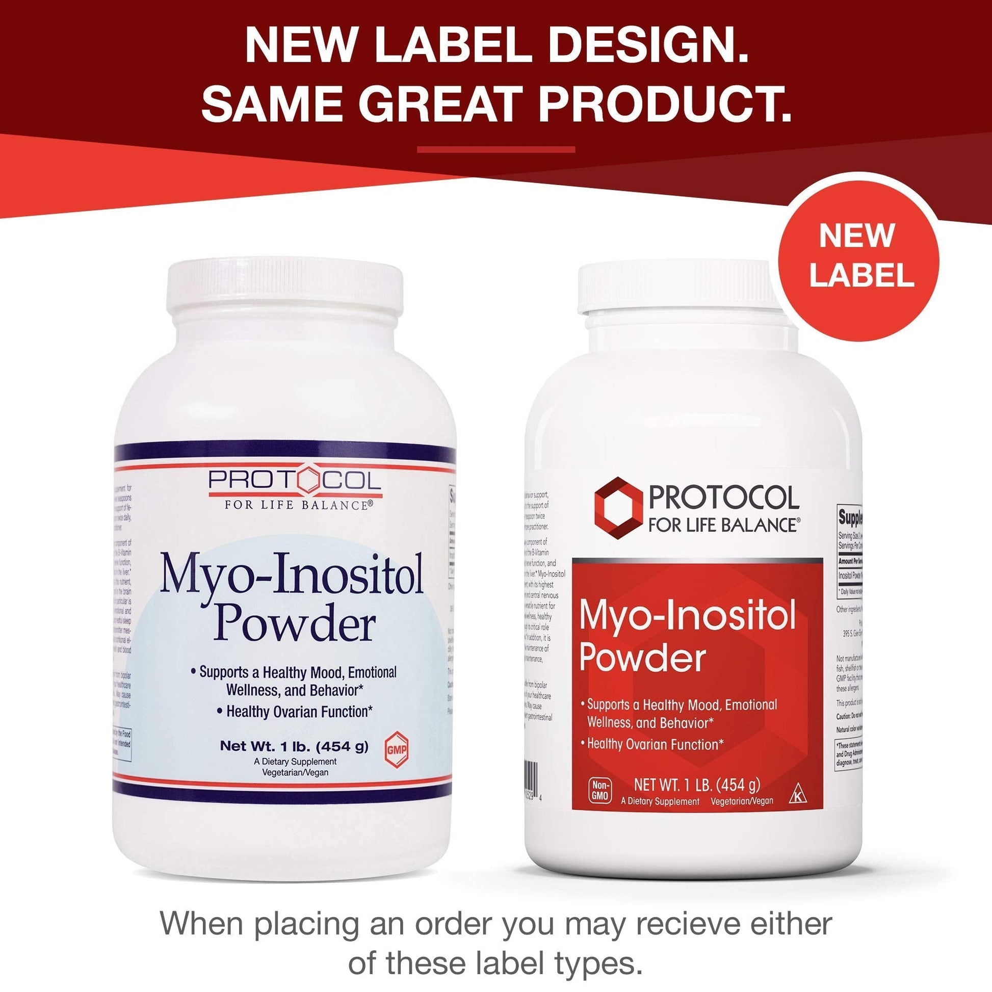 Protocol For Life Balance - Myo-Inositol Powder - Supports a Healthy Mood, Emotional - Maple Wellness Supplements