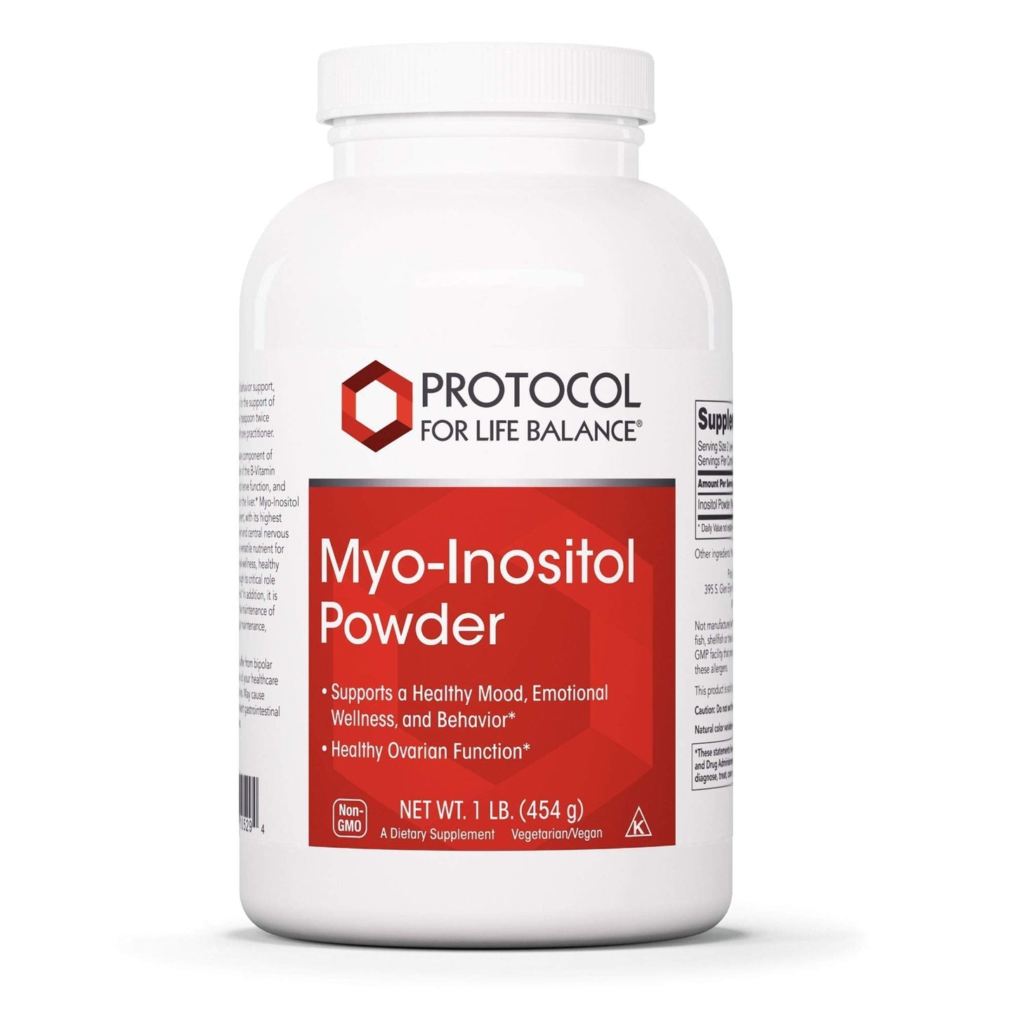 Protocol For Life Balance - Myo-Inositol Powder - Supports a Healthy Mood, Emotional - Maple Wellness Supplements