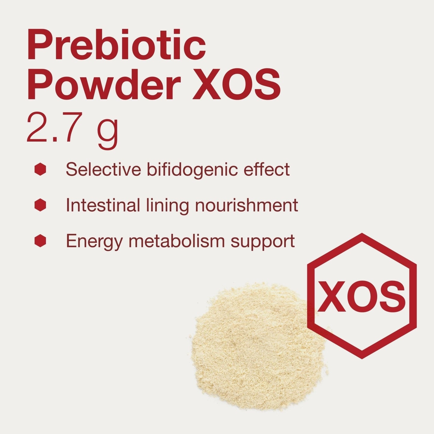 PROTOCOL FOR LIFE BALANCE Prebiotic Powder XOS - 1.55g per Serving - Intestinal Flora - Support GI Tract & Gut Health - Kosher & Non-GMO - 3 oz - Maple Wellness Supplements
