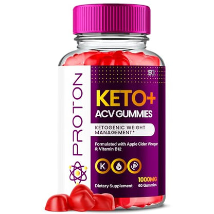 Proton Keto ACV Gummies Advanced Weight Loss 1000 MG, Proton Keto ACV Gummies - Maple Wellness Supplements