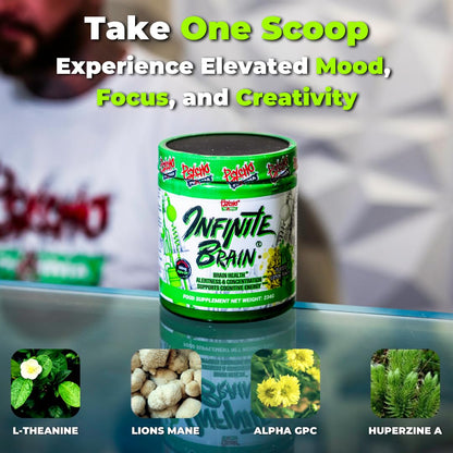 Psycho Pharma. Infinite Brain Nootropic Game Changer. Compete Win (Plato's Lemon Punch, 30 Serving) - Maple Wellness Supplements