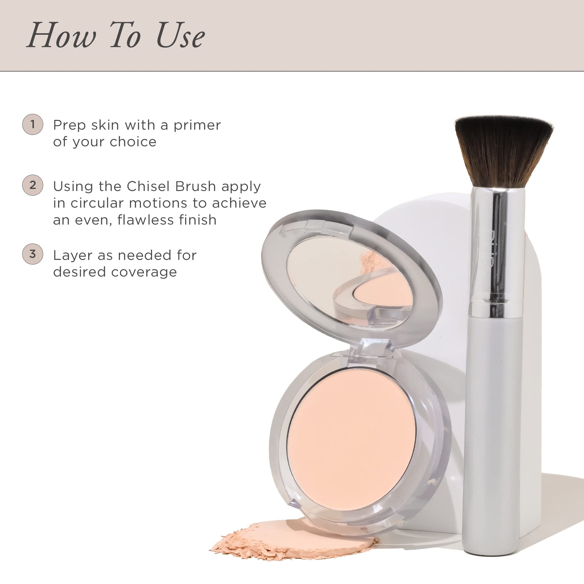 PUR Beauty 4-in-1 Pressed Mineral Makeup Powder Foundation with SPF 15 - Concealer & Finishing Compact Pressed Powder for Face - Buildable Medium to Full Coverage Foundation Powder (Fair Ivory) - Maple Wellness Supplements