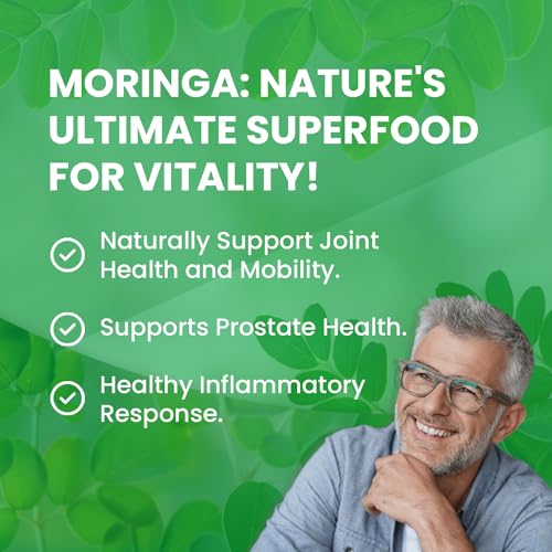 PURA VIDA MORINGA Moringa Powder Organic Single Origin - Premium 100% Leaf Powder - Maple Wellness Supplements