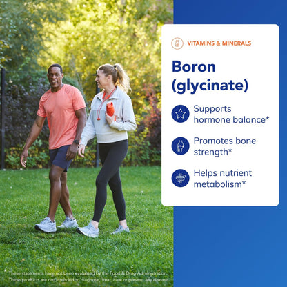 Pure Encapsulations Boron (Glycinate) | Supplement for Hormone Balance, Bone Strength and Health, Connective Tissue, and Nutrient Metabolism* | 60 Capsules - Maple Wellness Supplements