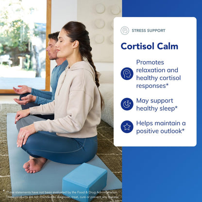 Pure Encapsulations Cortisol Calm - Supports Cortisol Health & Relaxation - Contains Ashwagandha & L-Theanine - Restful Sleep - 120 Capsules - Maple Wellness Supplements