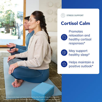 Pure Encapsulations Cortisol Calm - Supports Cortisol Health & Relaxation - Contains Ashwagandha & L-Theanine - Restful Sleep - 60 Capsules - Maple Wellness Supplements