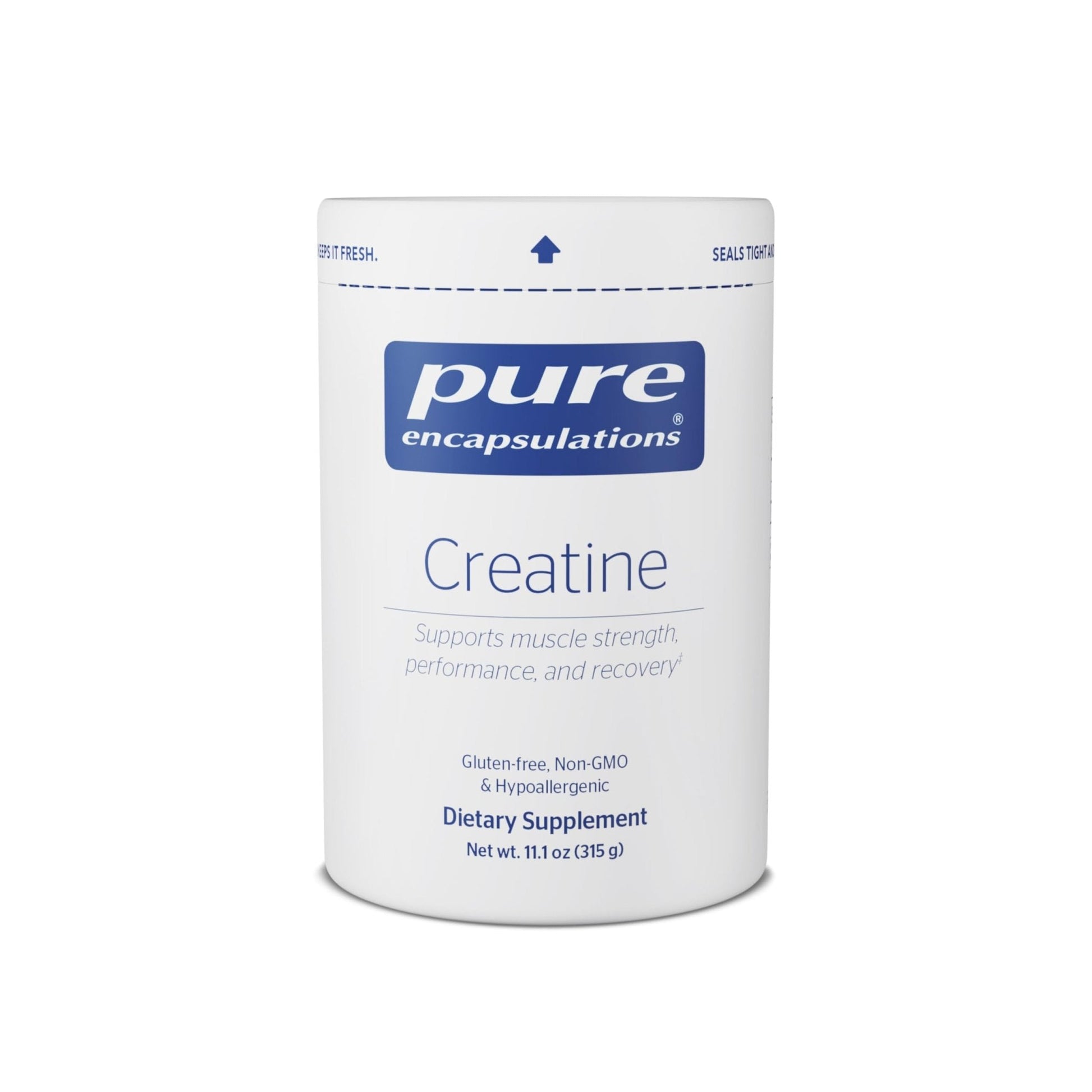 Pure Encapsulations Creatine - Creatine Supplement - Muscle Strength, Performance & Recovery - Pre-Workout Recovery Powder - Gluten-Free, Non-GMO - Maple Wellness Supplements