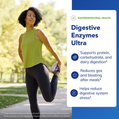 Pure Encapsulations Digestive Enzymes Ultra - Vegetarian Digestive Enzyme Supplement to Support Protein, Carb, Fiber, and Dairy Digestion* - 90 Capsules - Maple Wellness Supplements