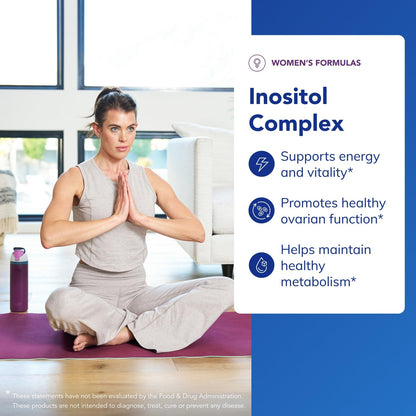Pure Encapsulations Inositol Complex | Supplement to Support Energy, Healthy Metabolism, and Ovarian Function* | 60 Capsules - Maple Wellness Supplements