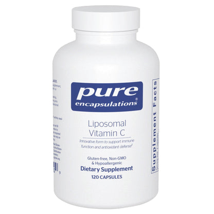 Pure Encapsulations Liposomal Vitamin C - Immune Support Supplement* - Antioxidant Nourishment - Daily Vitamin - Maple Wellness Supplements