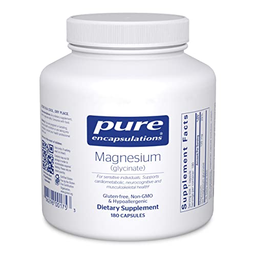 Pure Encapsulations Magnesium (Glycinate) - Supplement to Support Stress Relief, Sleep - Maple Wellness Supplements