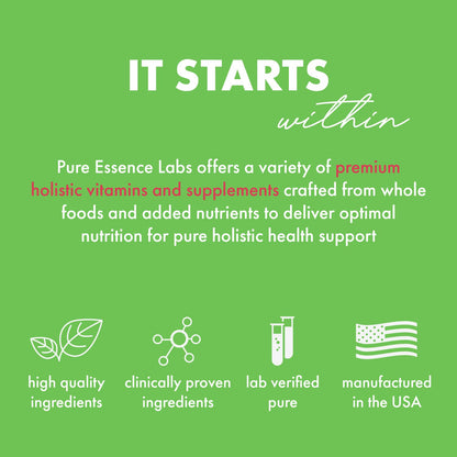 Pure Essence Labs Ionic Fizz Magnesium Plus, Anti-Stress Supplement Drink Powder, Gluten Free and Non-GMO Magnesium Powder - Maple Wellness Supplements