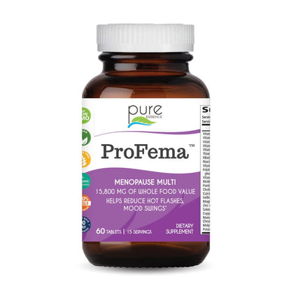 Pure Essence Labs ProFema - Multivitamin for Women - Natural Menopause Relief Supplement - Promotes Hormone Balance, Reduces Hot Flashes, Mood Swings, Night Sweats (60 Capsules) - Maple Wellness Supplements