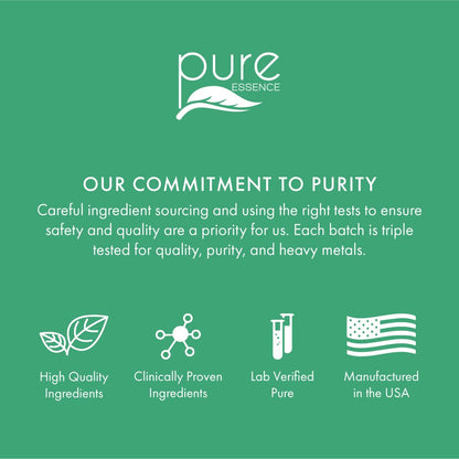 Pure Essence Labs Transitions Vitamins for Women, Natural Menopause Relief Supplement to Promote Hormone Balance, Reduce Hot Flashes, Mood Swings & Night Sweats, 60 Capsules - Maple Wellness Supplements