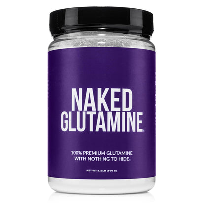 Pure L-Glutamine Made in The USA - 100 Servings - 500g, 1.1lb Bulk, Vegan, Non-GMO, Gluten and Soy Free. Minimize Muscle Breakdown & Improve Protein Synthesis. No Additives - Maple Wellness Supplements