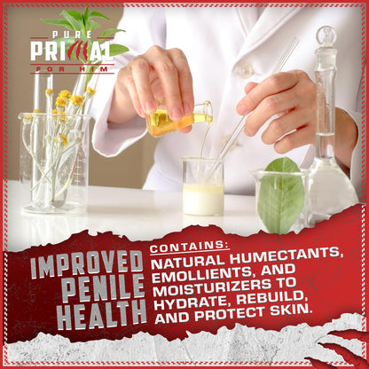 Pure Primal Premium Penile Health Cream - Advanced Moisturizing Penile Cream - Maple Wellness Supplements