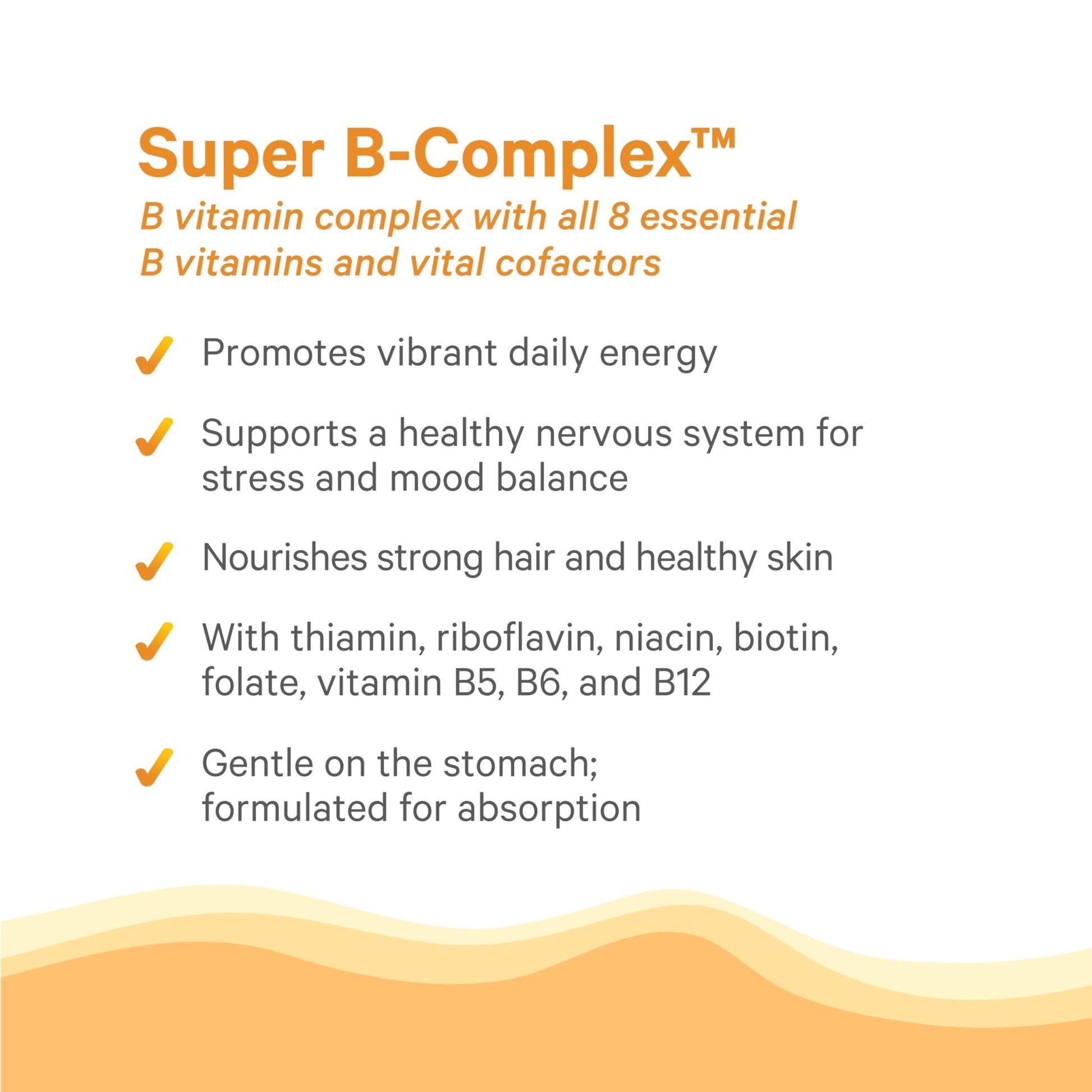 PURE SYNERGY Super B-Complex | Vitamin B Complex Made with Organic Whole Foods | Vegan Supplement with Natural Vitamin B12, Niacin, and Folate | for Energy - Maple Wellness Supplements