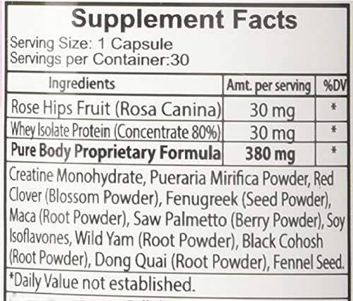 PureBody Vitamins and PureBody Cream Combo "Bundle of Joy" - The Best Butt - Maple Wellness Supplements