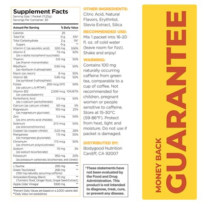 Pureboost Apple Cider Vinegar Superfoods Clean Energy Drink Mix, Boosted with 1,000 mg - Maple Wellness Supplements