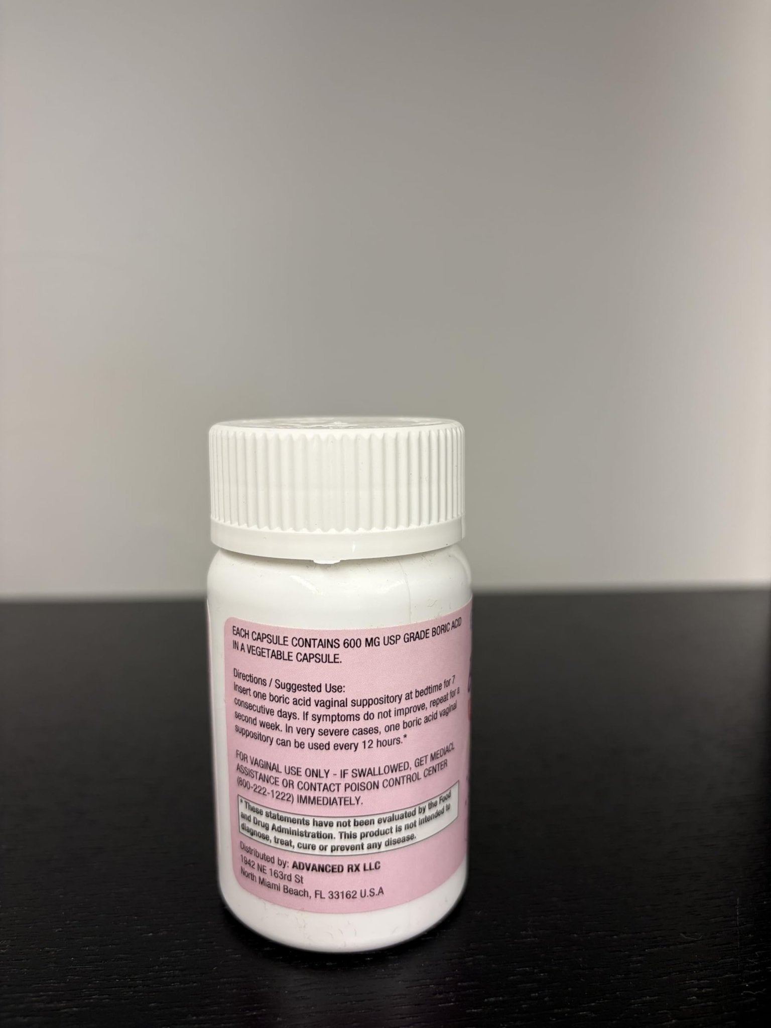 Puregen Labs Boric Acid 600 mg Vaginal Suppositories - 100% Pure | All Natural Without Dyes or Fillers | Made in USA - Supports Vaginal pH Balance and Odor Control (30 Count) - Maple Wellness Supplements