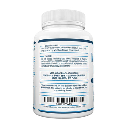 Purely Optimal Magnesium Complex - 6 Forms Magnesium Glycinate, Citrate & Malate - Sleep Support, Stress Relief, Muscles, Heart Health & Relaxation - Maple Wellness Supplements
