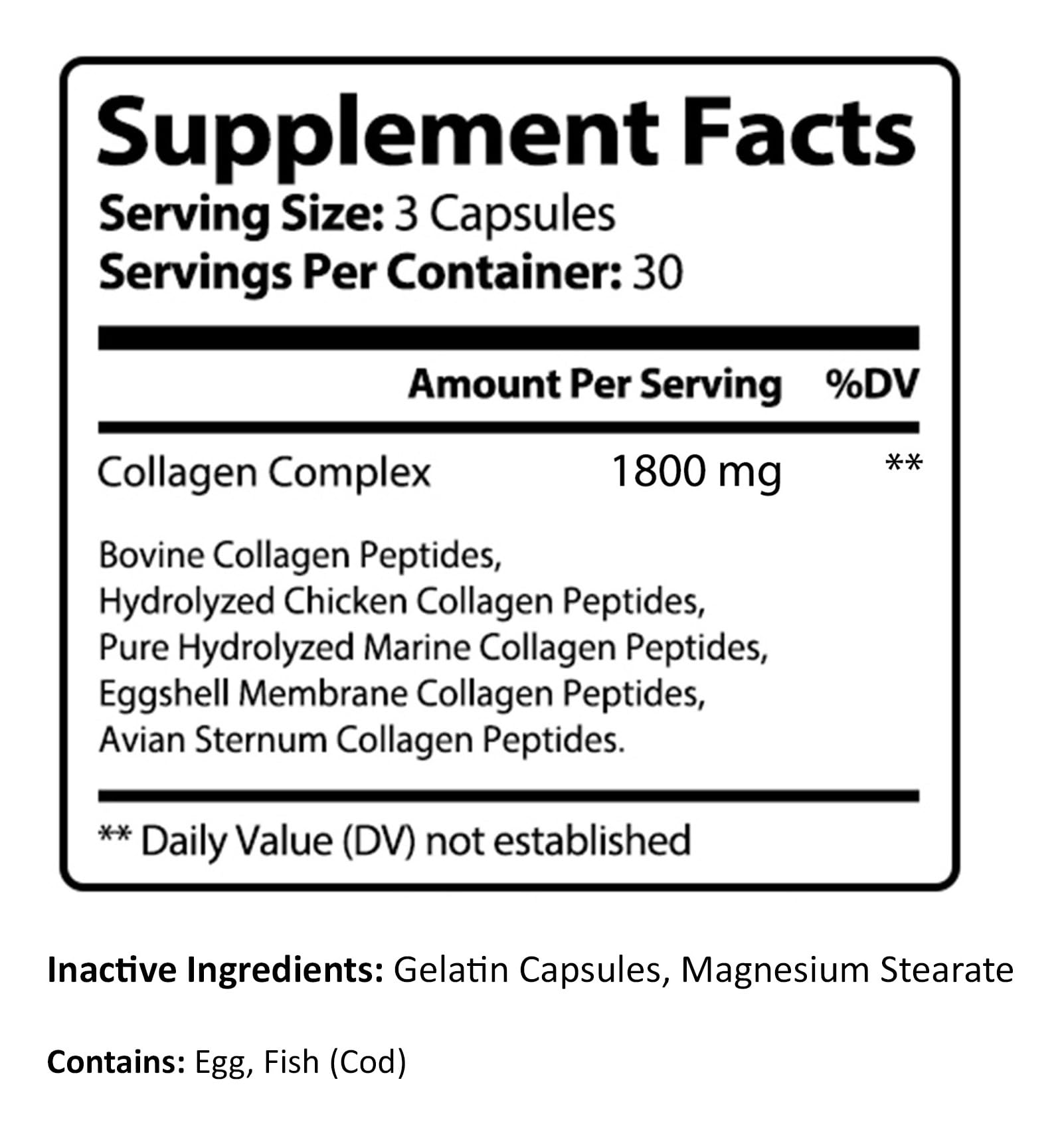 PureNature Collagen Ultra - Collagen Peptides with 5 Types I, II, III, V & X Naturally-Sourced Hydrolyzed Collagen for Hair, Skin, - Maple Wellness Supplements